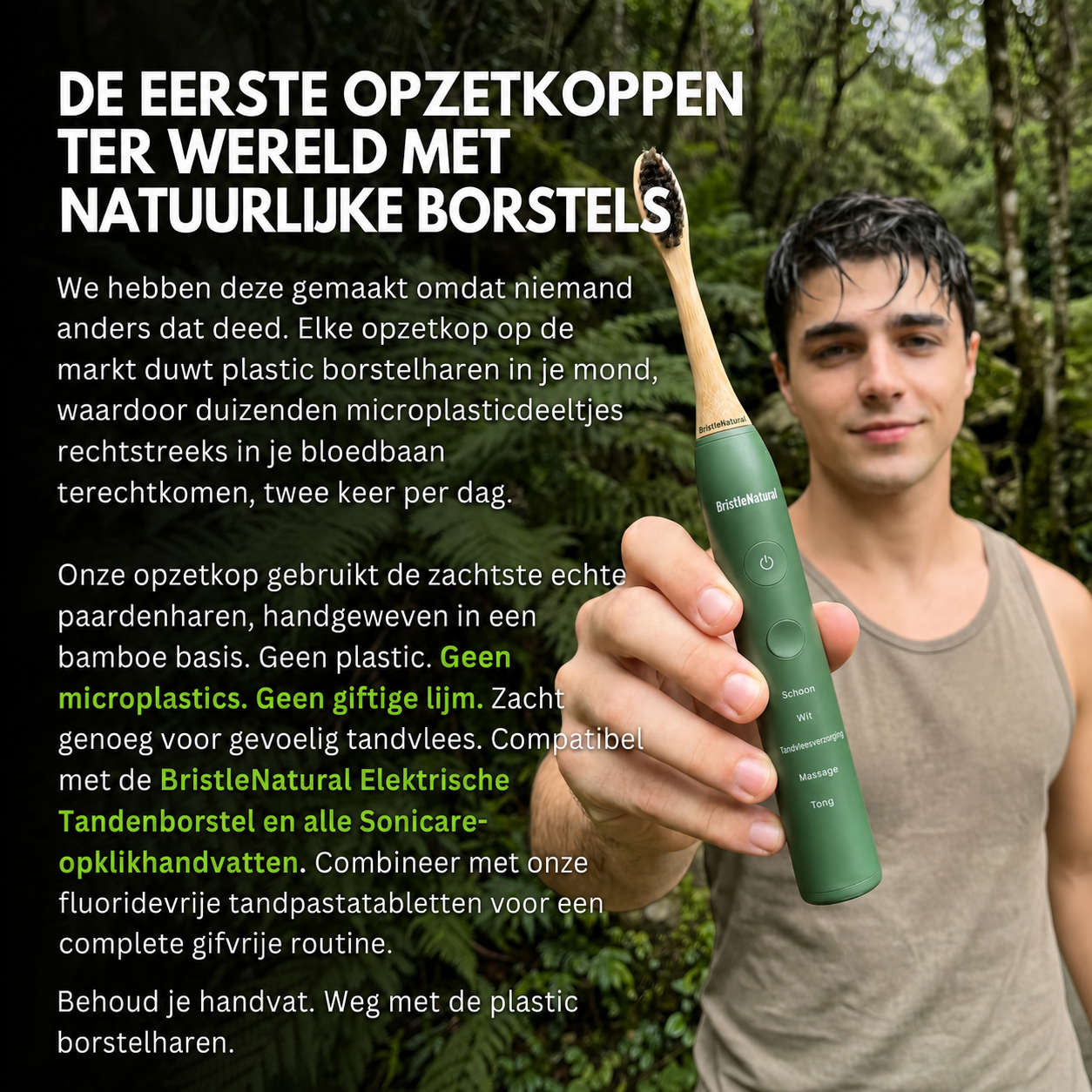BristleNatural | Opzetborstels met paardenhaar