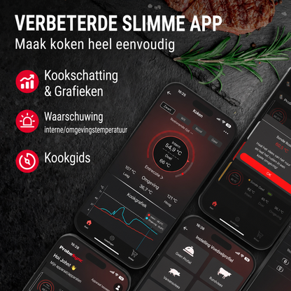ProbeSync | Waterdichte vleesthermometer