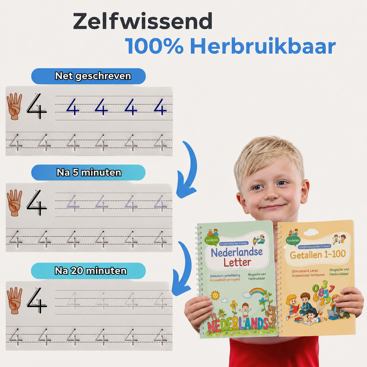 WritePro | Oefenschrift met groeven