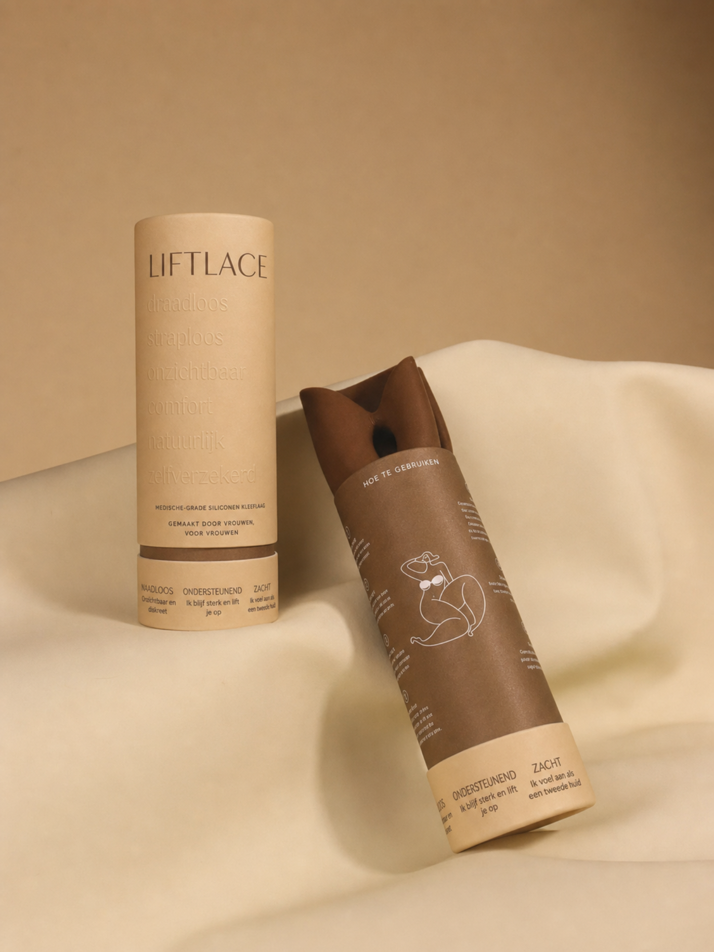 LiftLace | Geeft stevige ondersteuning zonder zichtbare bandjes of sluitingen
