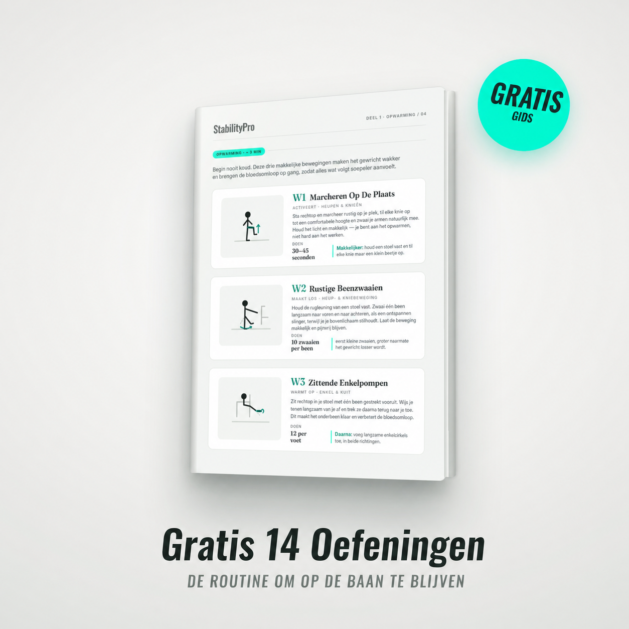 StabilityPro | Siliconen knieband