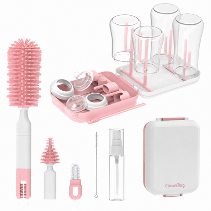 CleanMag | Magnetische flessenborstelset