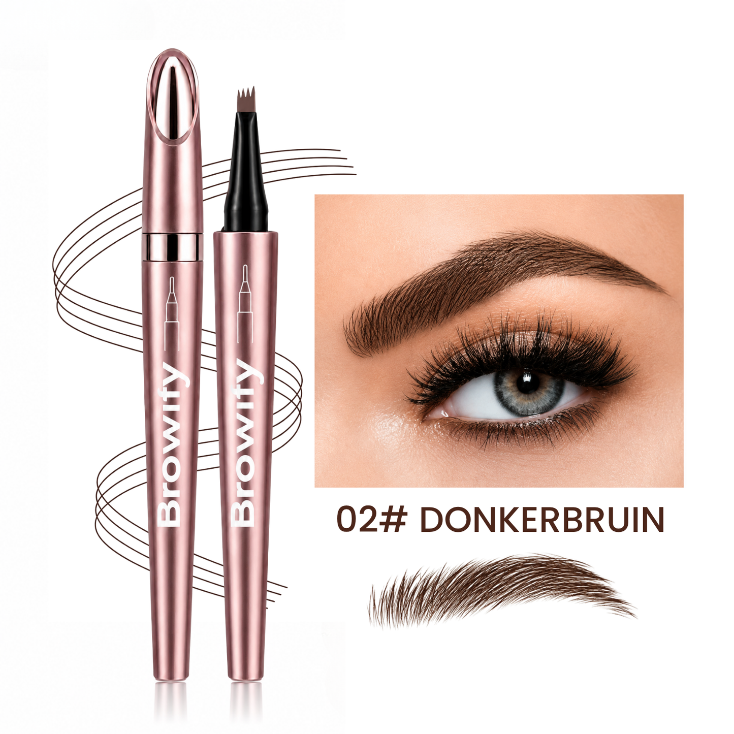 Browify | Creëert natuurlijke wenkbrauwhaartjes voor een volle look
