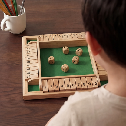 DiceLogic | Houten rekenspel