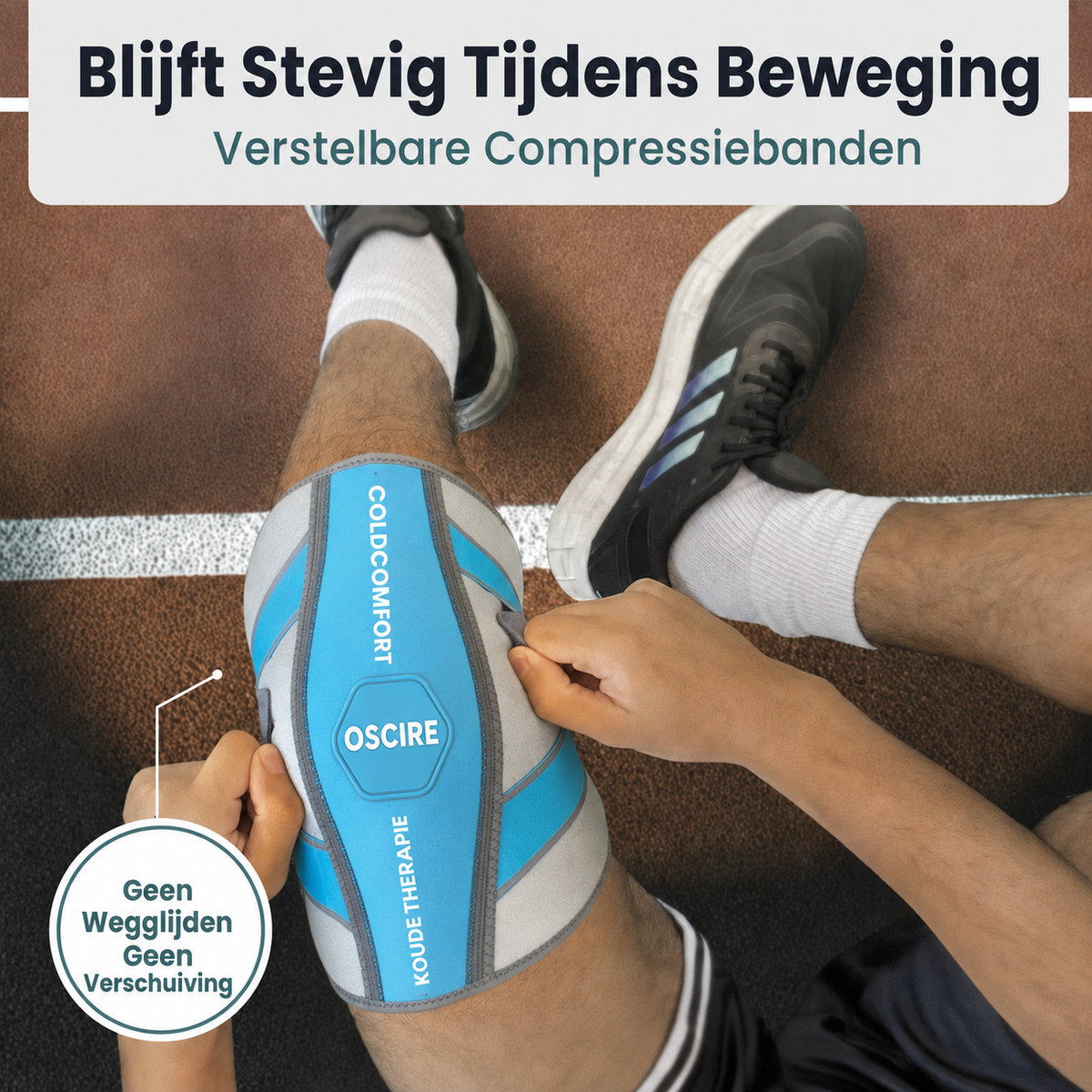 ColdComfort | Wikkelbaar knie-coldpack