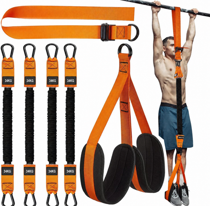 ResistCore | Pull-up band met voetsteun