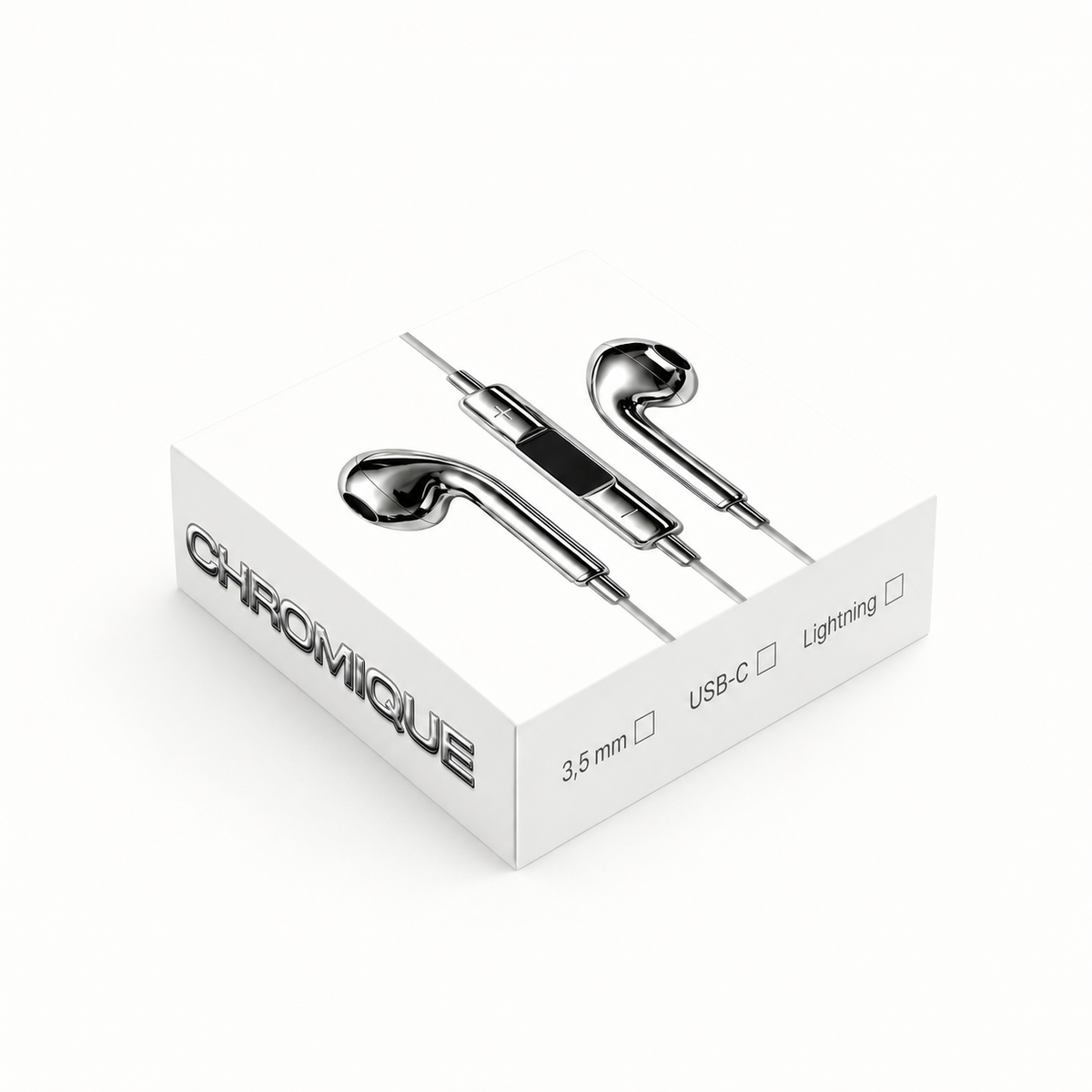 Chromique | Mirror-chrome oordopjes