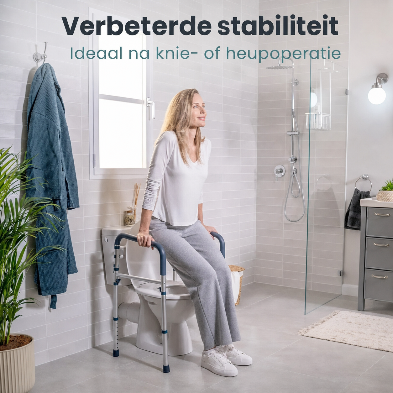 GripEase | Vrijstaande toiletbeugel