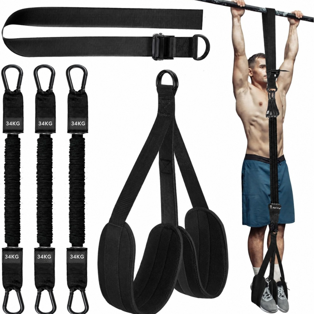 ResistCore | Pull-up band met voetsteun