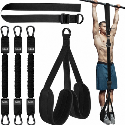 ResistCore | Pull-up band met voetsteun