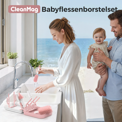 CleanMag | Magnetische flessenborstelset