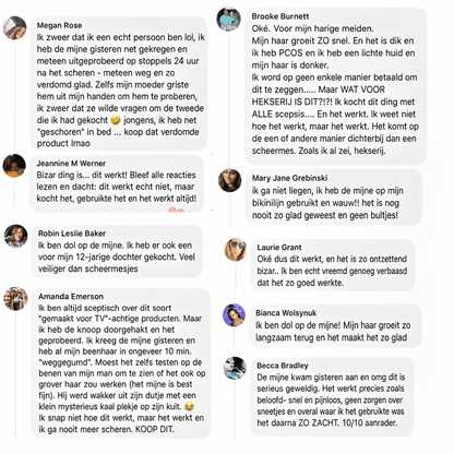 VelvetTrim | Bikini-shaver met precisiekop