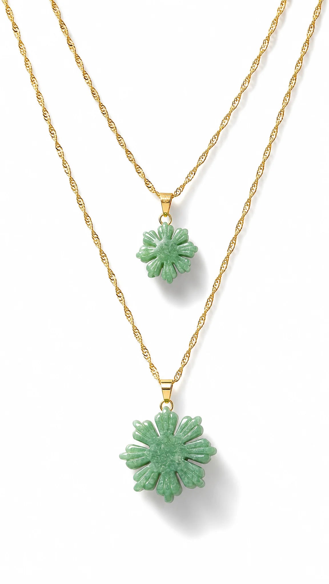 RadiantJade | Handgesneden jade-ketting