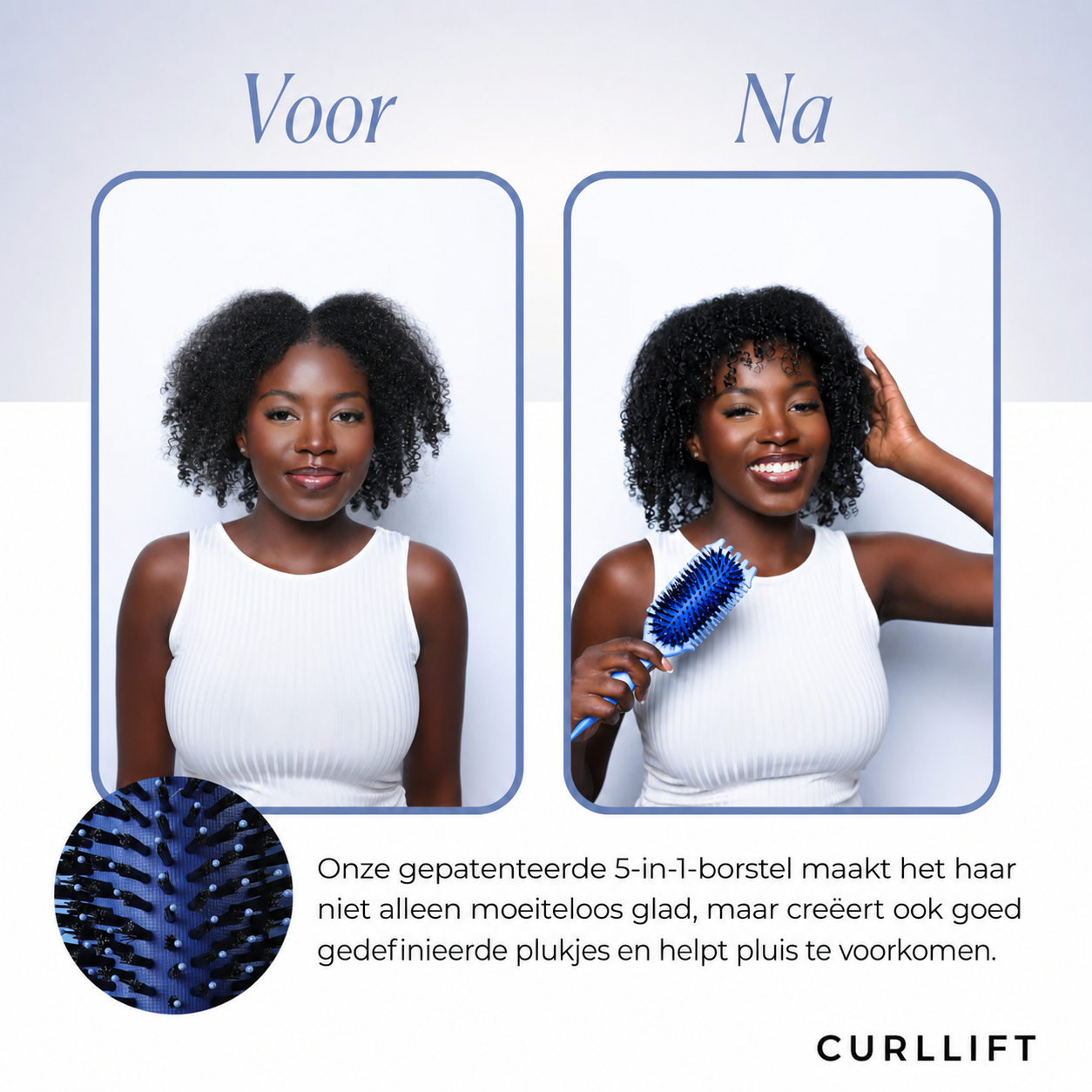 CurlLift | Krulborstel met parteergreep