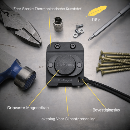 GripMagnet | Houdt gereedschap stevig vast voor snelle toegang