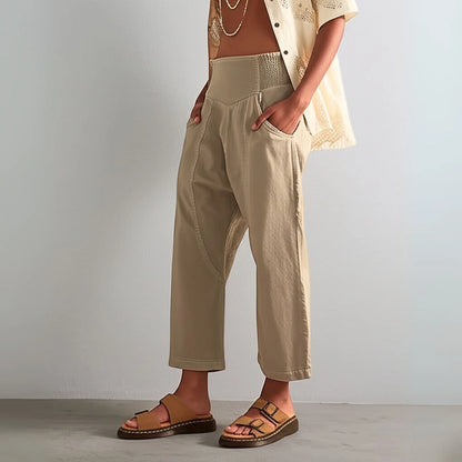 VagabondDenim | Harem-cut linnenbroek