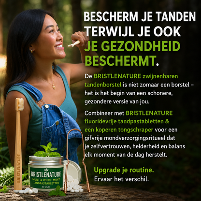 BristleNature | Zwijnenhaar tandenborstel