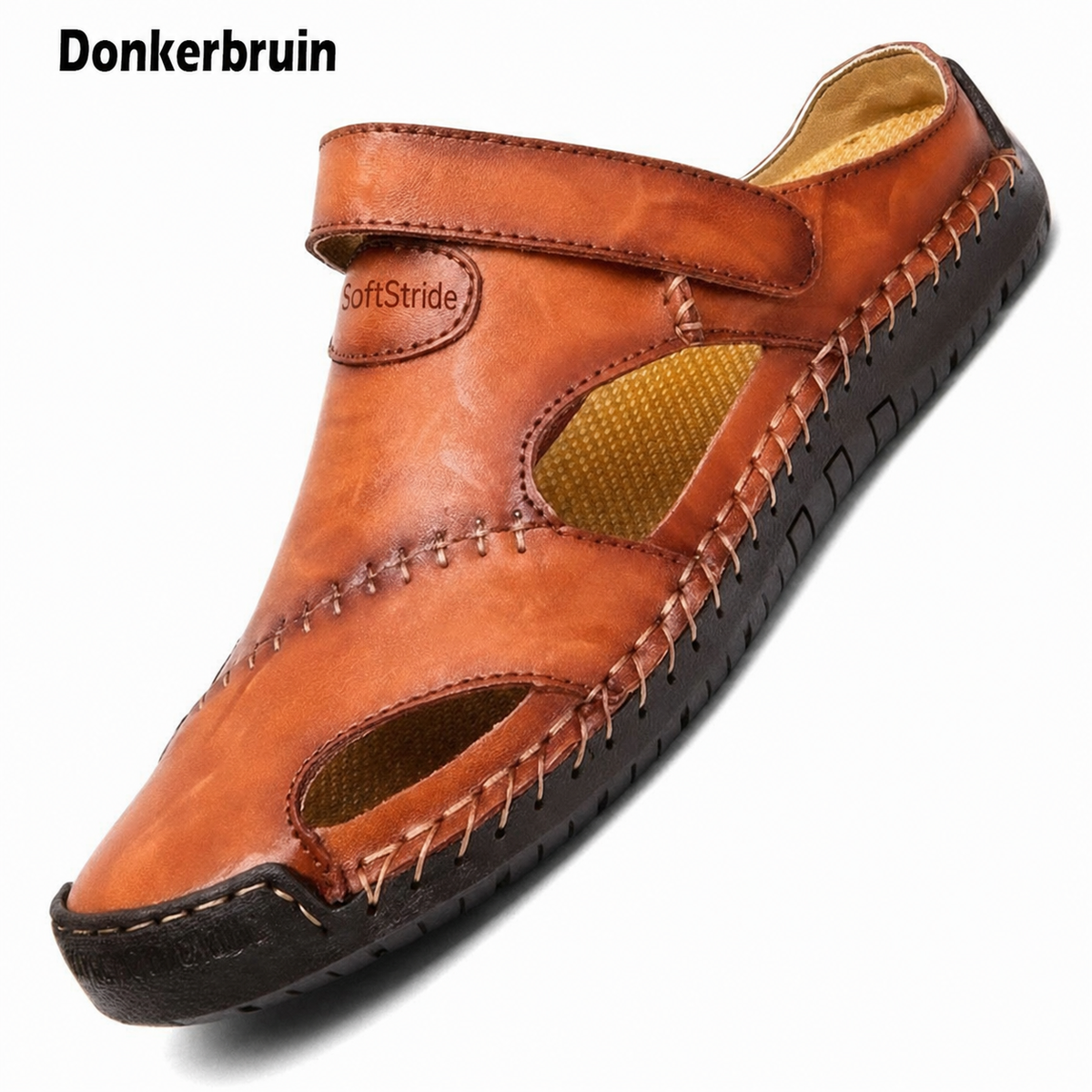 SoftStride | Handgemaakte leren sandaal