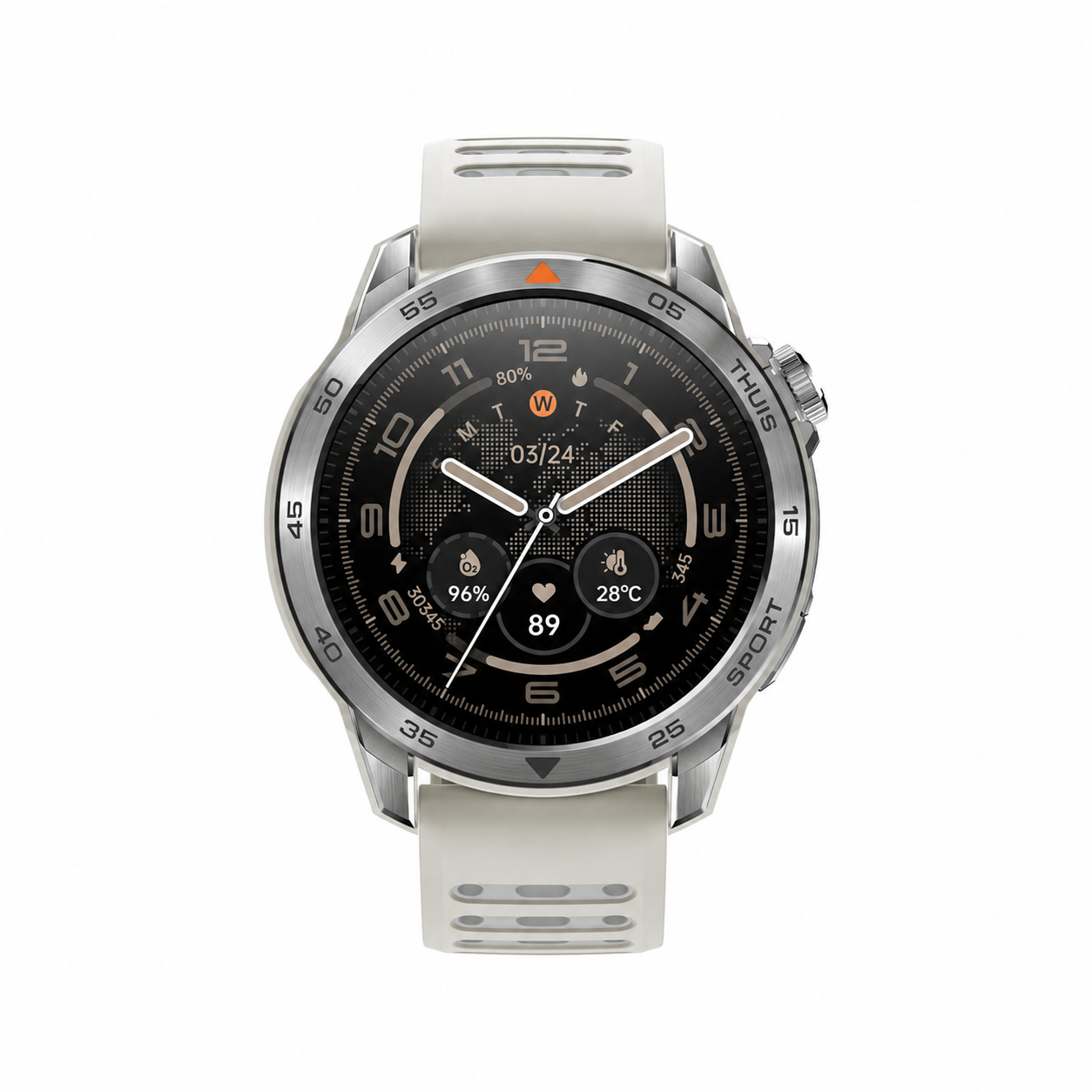CourtPulse | Padel-smartwatch met zesassige sensor