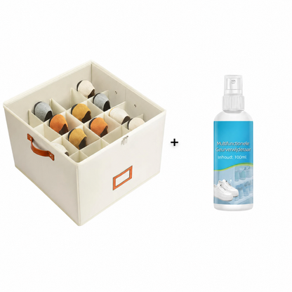 SortEase | Schoenenbox met kijkvenster