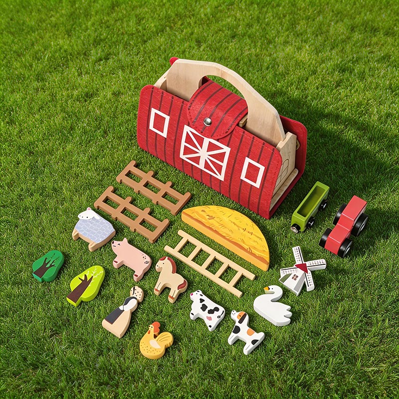 FarmNest | Speelboerderij met draagtas