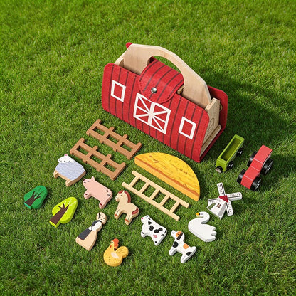 FarmNest | Speelboerderij met draagtas