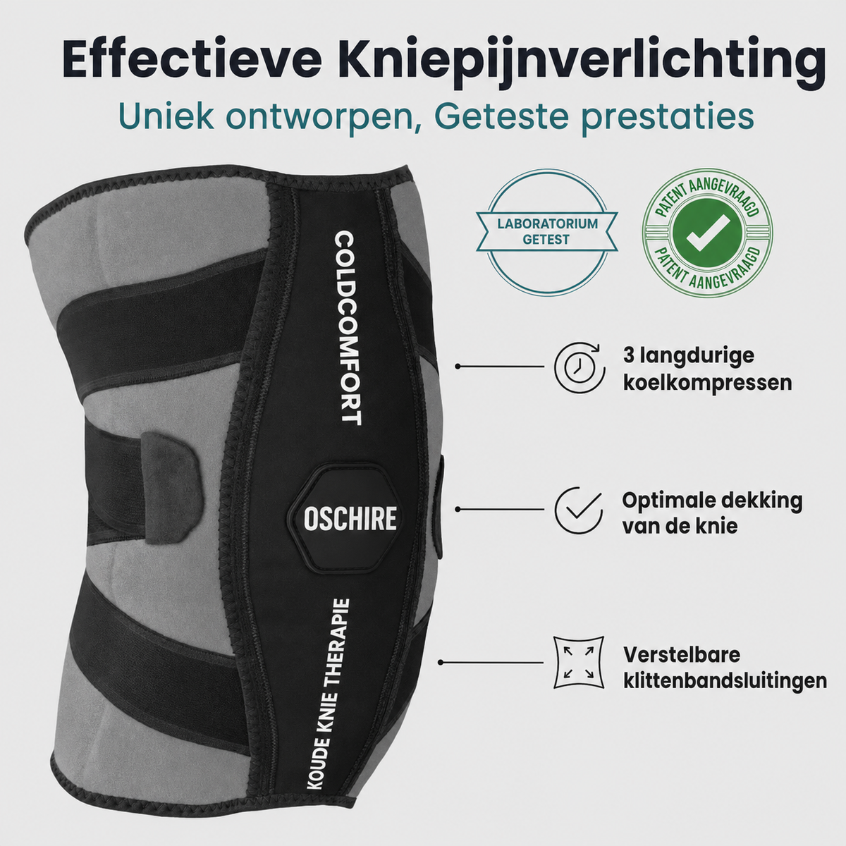 ColdComfort | Wikkelbaar knie-coldpack
