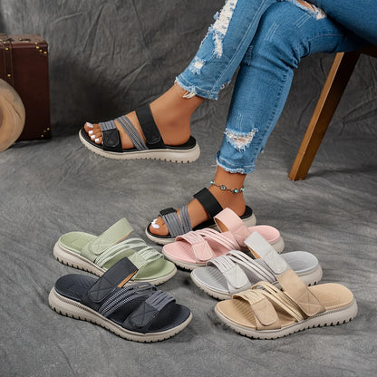 Cleo – Sportieve comfortsandaal met plateauzool