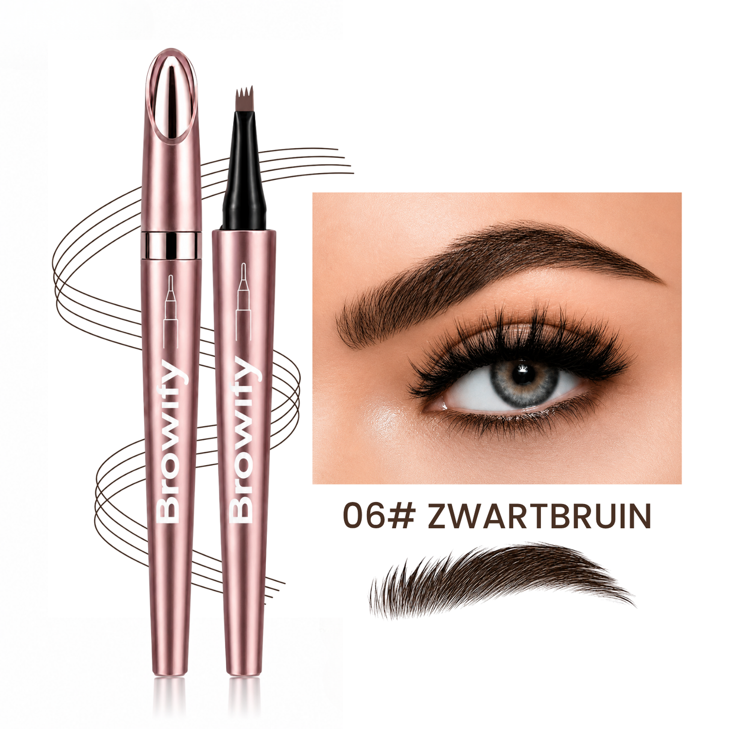 Browify | Creëert natuurlijke wenkbrauwhaartjes voor een volle look