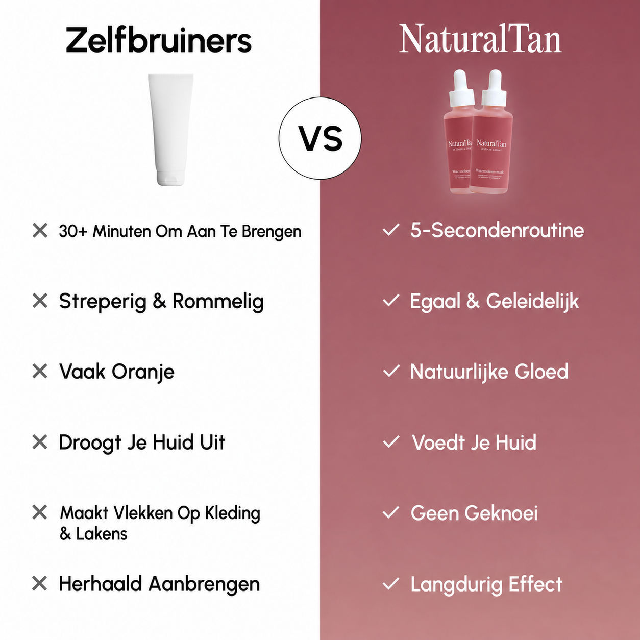 NaturalTan | Geeft je huid een natuurlijke zongebruinde teint