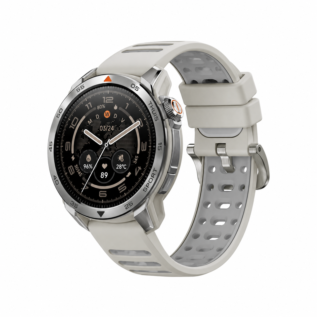 CourtPulse | Padel-smartwatch met zesassige sensor