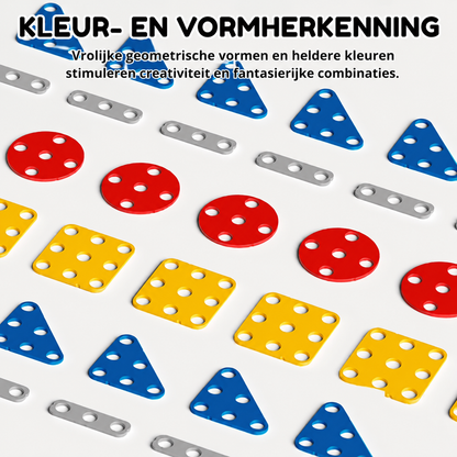 Bouwset | Montessori bouwset met kinderboor