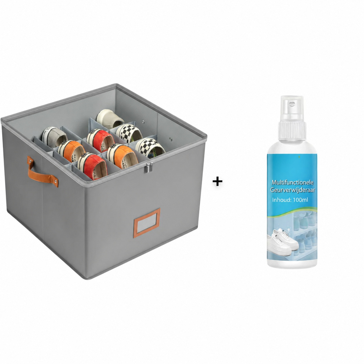 SortEase | Schoenenbox met kijkvenster