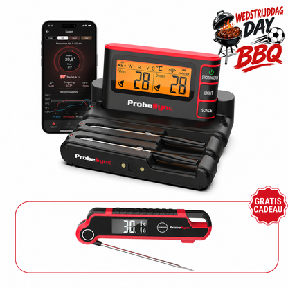 ProbeSync | Waterdichte vleesthermometer