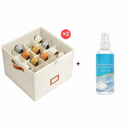 SortEase | Schoenenbox met kijkvenster