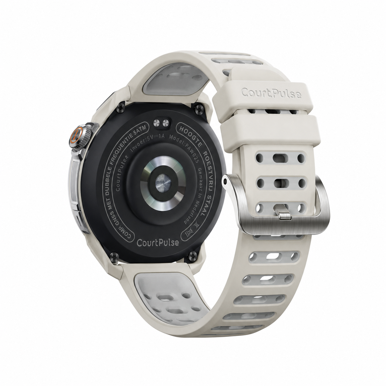 CourtPulse | Padel-smartwatch met zesassige sensor