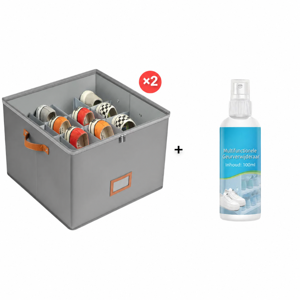 SortEase | Schoenenbox met kijkvenster