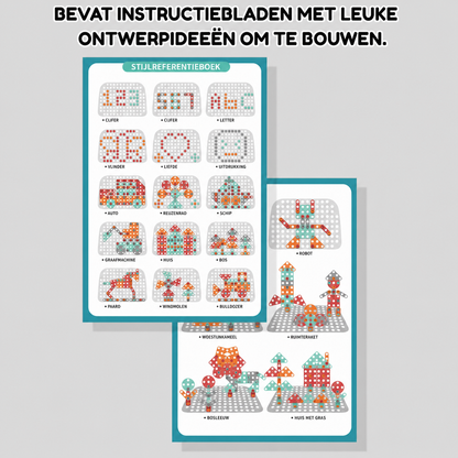Bouwset | Montessori bouwset met kinderboor