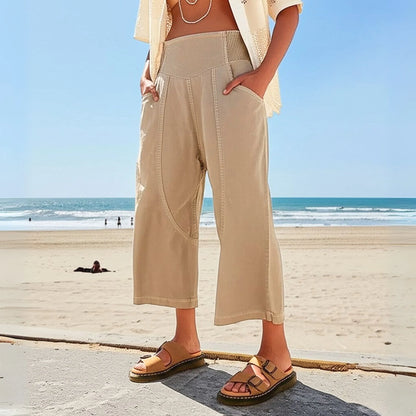 VagabondDenim | Harem-cut linnenbroek