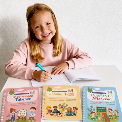 WritePro | Oefenschrift met groeven