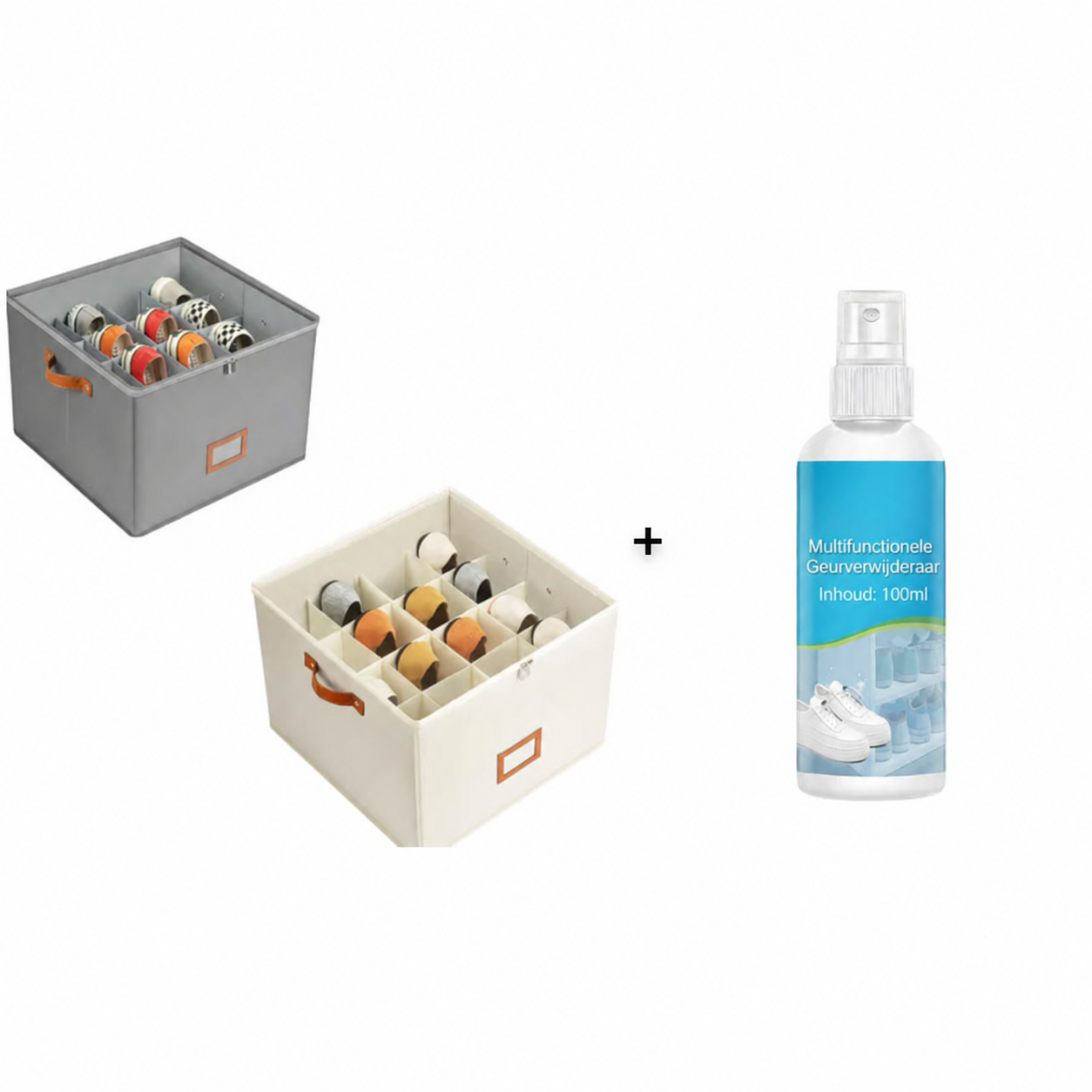 SortEase | Schoenenbox met kijkvenster