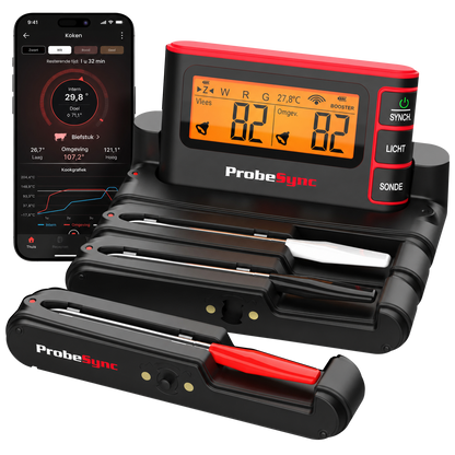 ProbeSync | Waterdichte vleesthermometer