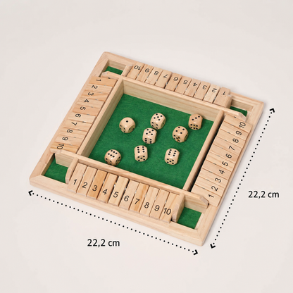DiceLogic | Houten rekenspel
