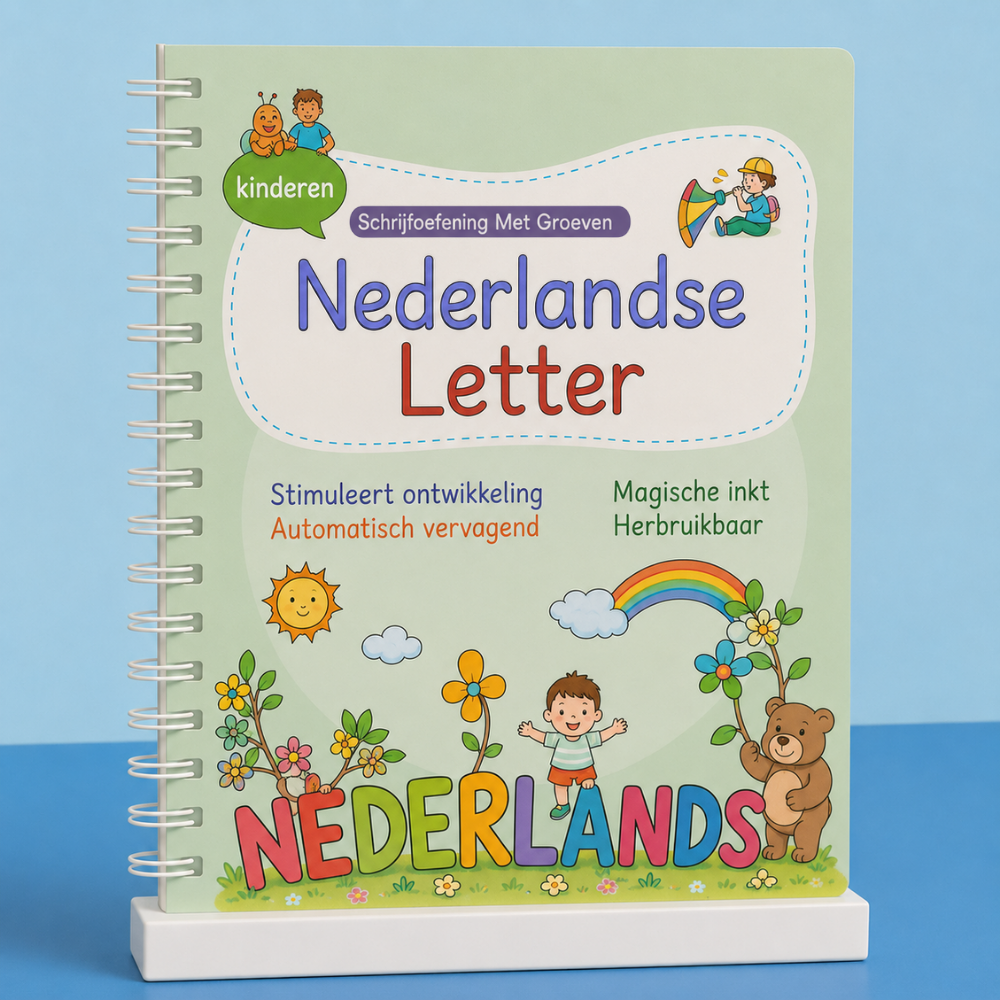 WritePro | Oefenschrift met groeven