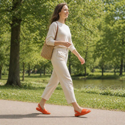 FlexiStep | Voorgevormd voetbed-sandaal