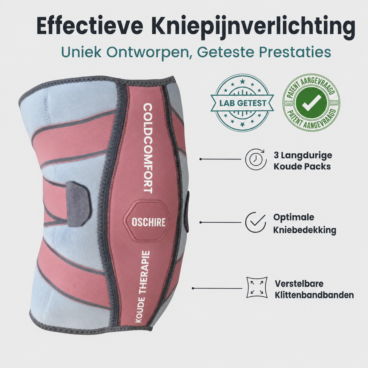 ColdComfort | Wikkelbaar knie-coldpack