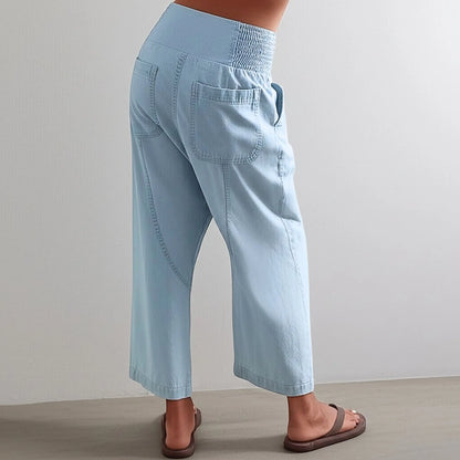 VagabondDenim | Harem-cut linnenbroek