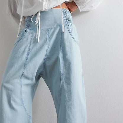 VagabondDenim | Harem-cut linnenbroek
