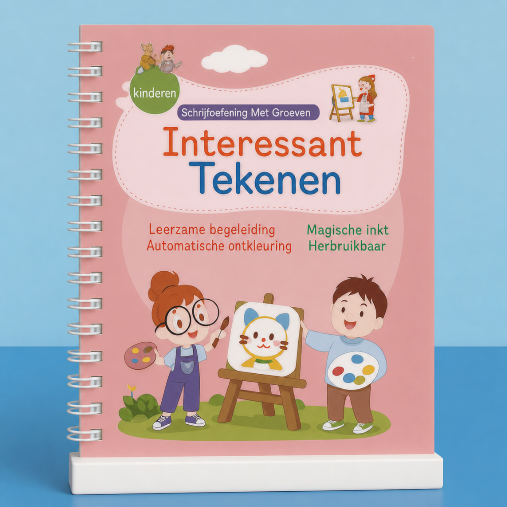 WritePro | Oefenschrift met groeven
