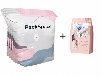 PackSpace | Vacuümzak zonder pomp